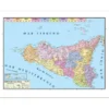 Carta geografica sicilia