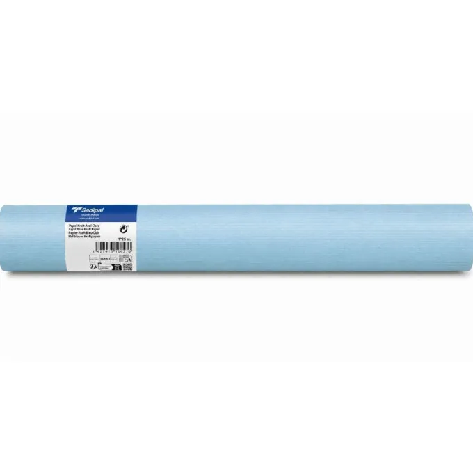 Carta millerighe in rotolo blu - cm 100x25 m