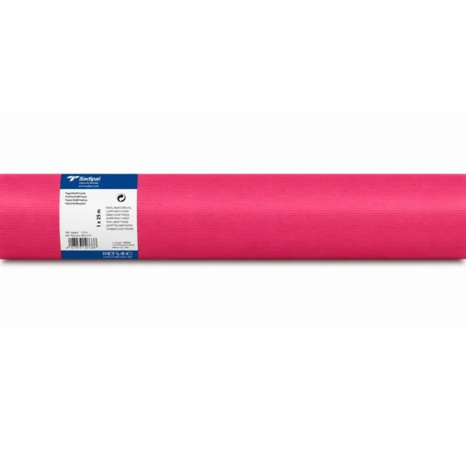 Carta millerighe in rotolo fucsia - cm 100x25 m