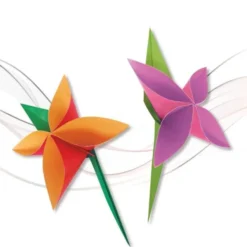 Carta origami duo colori intensi