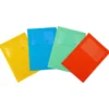 Cartelline rosse con finestra - 10 pezzi