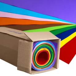 Cartoncini lisci 60 ff 10 colori cm 70x100 120 g m2