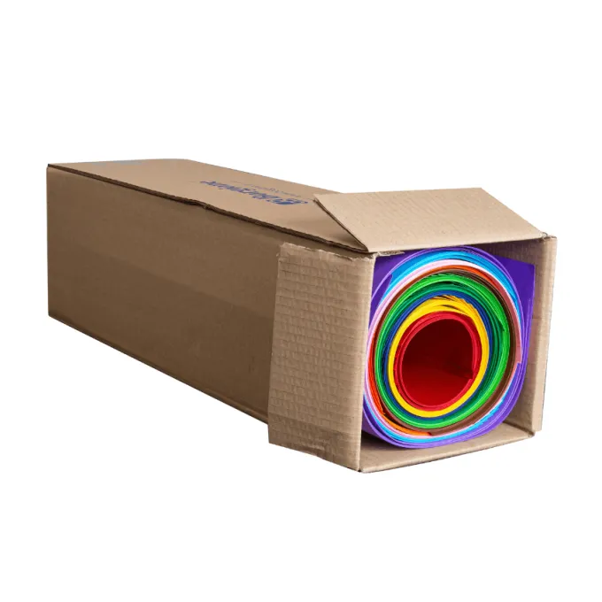 Cartoncini lisci 60 ff 10 colori cm 70x100 120 g m2