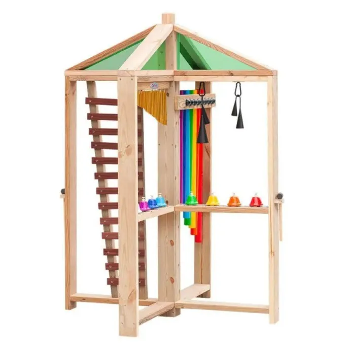 Casa degli strumenti musicali in legno