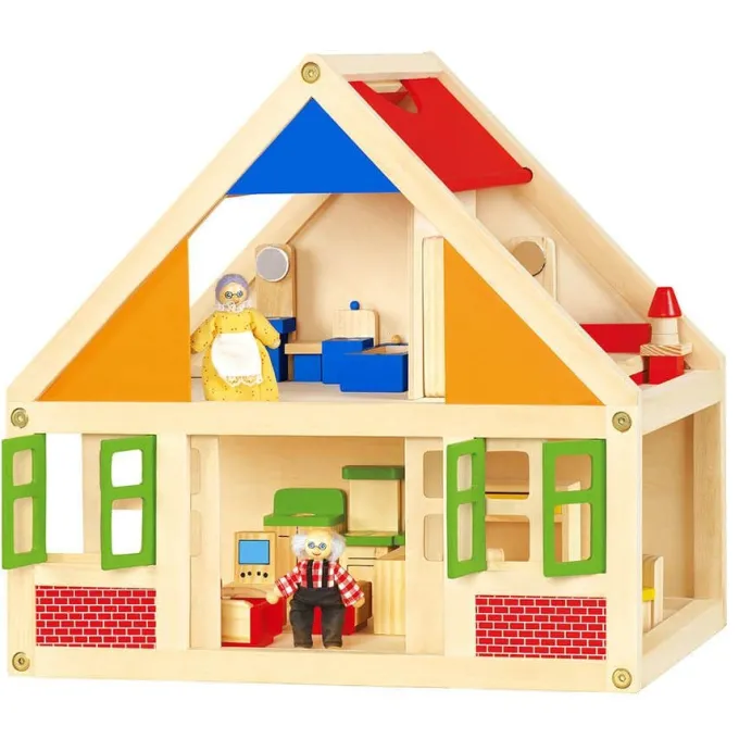 Casa delle bambole casa dei nonni - arredi esclusi