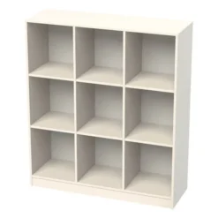 Casellario 9 vani bianco latte - linea cam basic