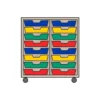 Cassettiera 16 cassette cam premium color betulla