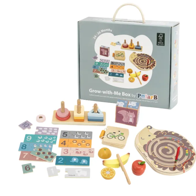 Cofanetto educativo grow with me 2-3 anni