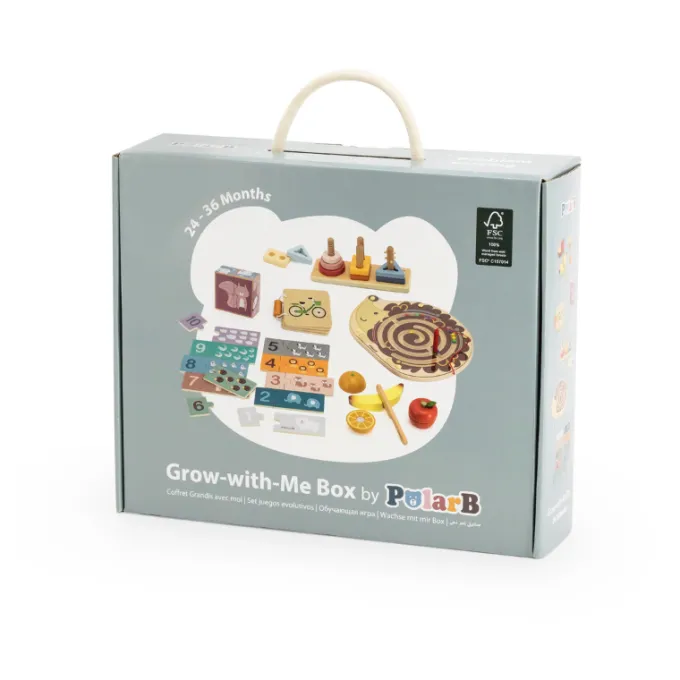 Cofanetto educativo grow with me 2-3 anni