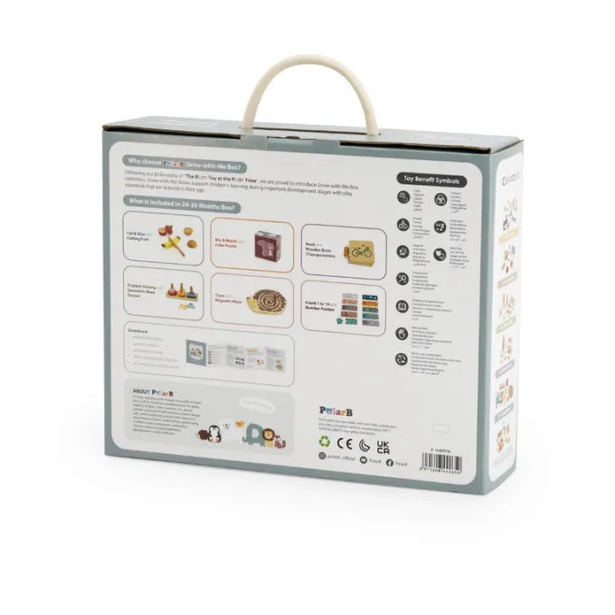 Cofanetto educativo grow with me 2-3 anni