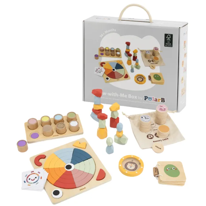 Cofanetto educativo grow with me 3 anni+