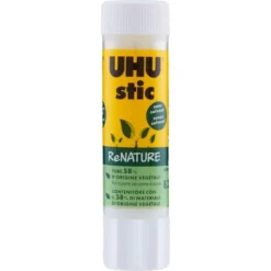 Colla stic ecogreen renature uhu 8.2 grammi - 3 pezzi