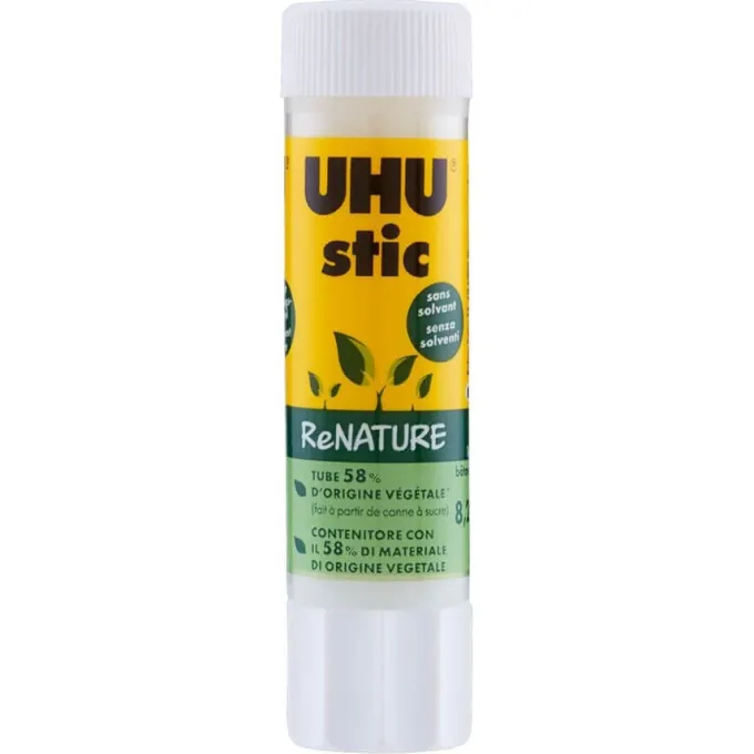 Colla stic ecogreen renature uhu 8.2 grammi - 3 pezzi