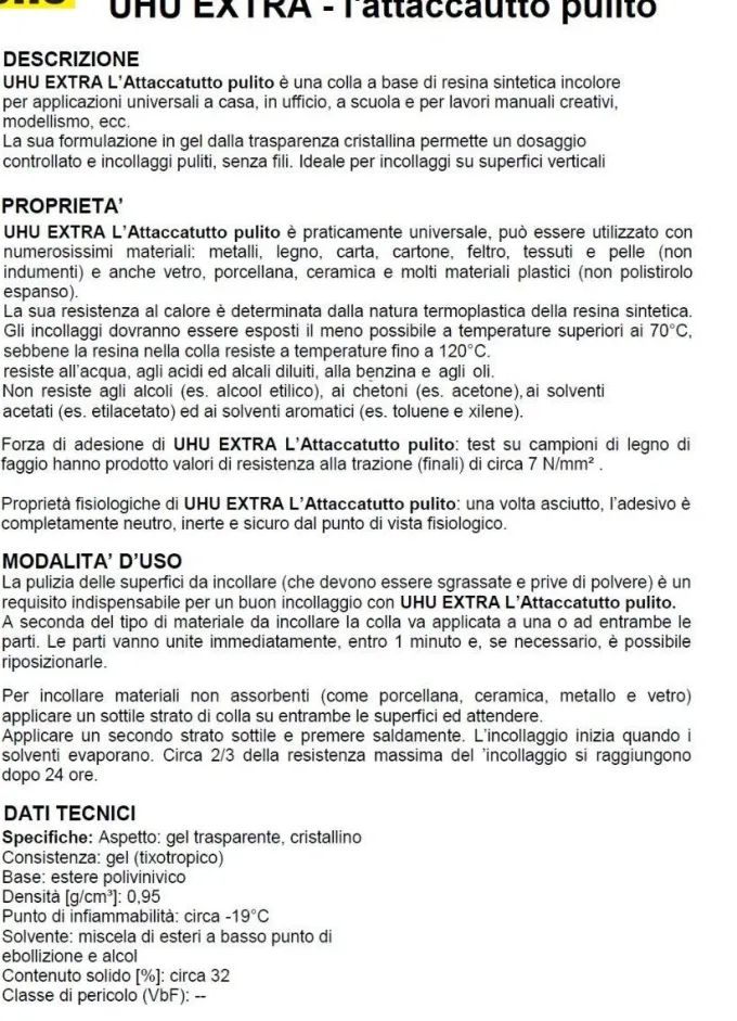 Colla universale uhu - ml 125