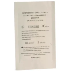 Compressa di garza cm 18x40 10 pezzi
