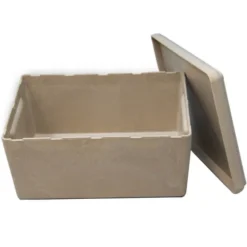 Contenitore rewood naturale cm 25x18x11.5