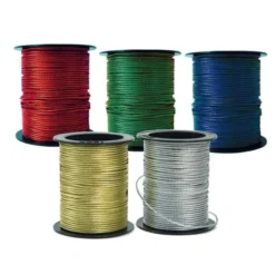 Cordoncino metallizzato 5 pezzi in 5 colori