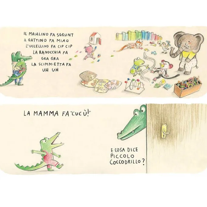 Cosa dice piccolo coccodrillo