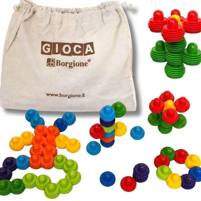 Costruzioni di funghetti - 72 pezzi