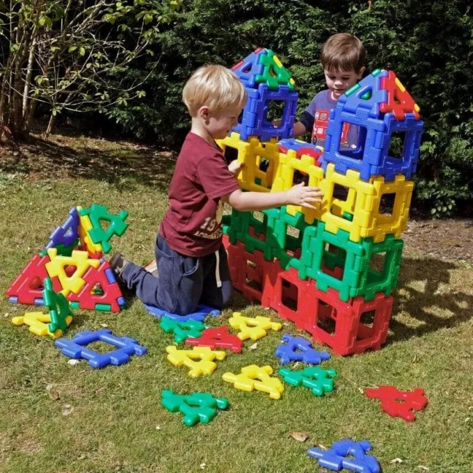 Costruzioni giganti polydron - set per la classe