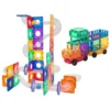 Costruzioni magnetiche set maxi+ pista per le biglie