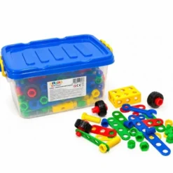 Costruzioni meccaniche - 180 pezzi in contenitore