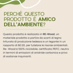 Costruzioni multicubi in re-wood - 100 pezzi in 10 colori