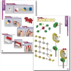 Costruzioni multicubi scientifici - 314 pezzi in contenitore