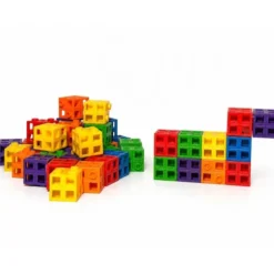 Costruzioni multicubi traforati borgione - 180 pezzi
