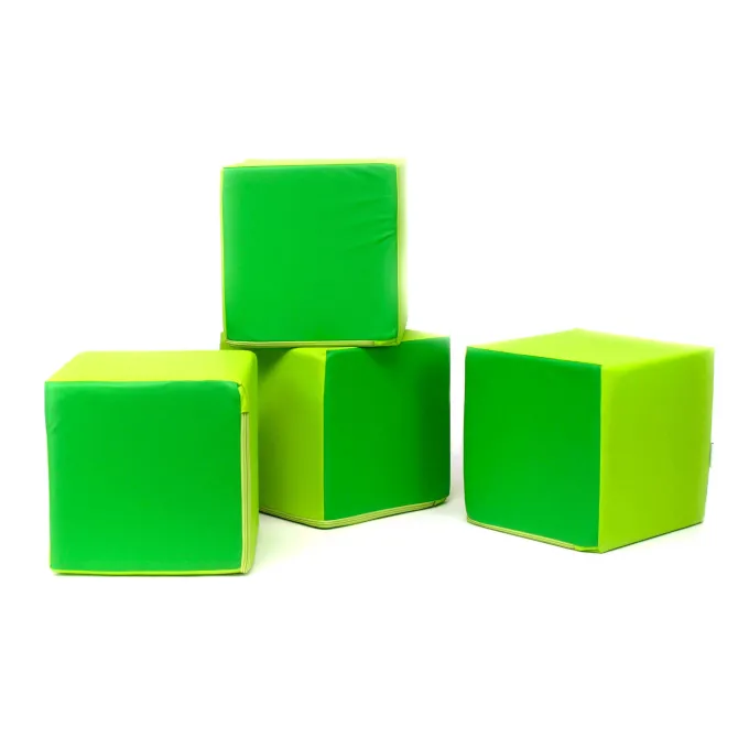 Cubi psicomotori lato cm 40 -4 pezzi