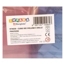 Cubo dei volumi e delle frazioni