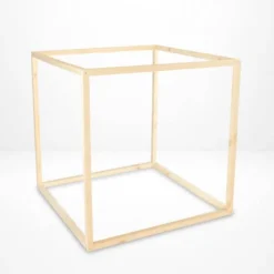 Cubo Montessori sensoriale in legno