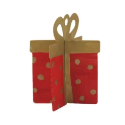 Decorazioni di natale da appendere 3d in cartone
