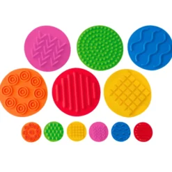 Dischi sensoriali in silicone - 12 pezzi