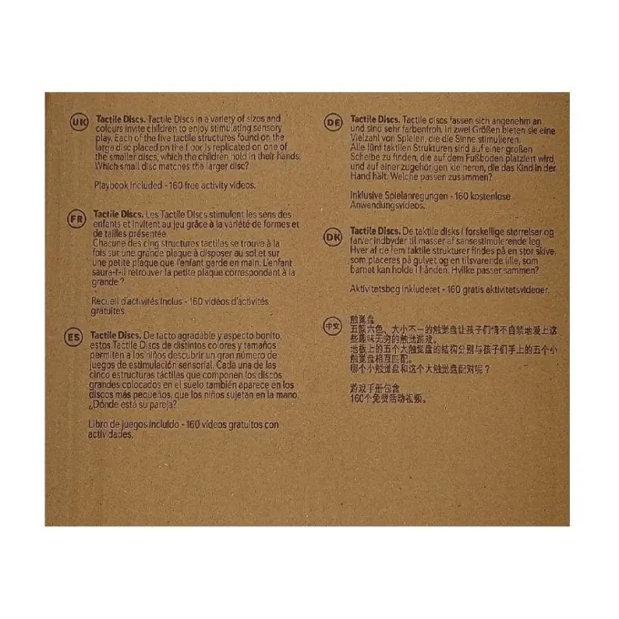 Dischi tattili - set completo