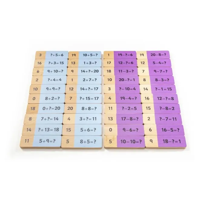 Domino addizione e sottrazione