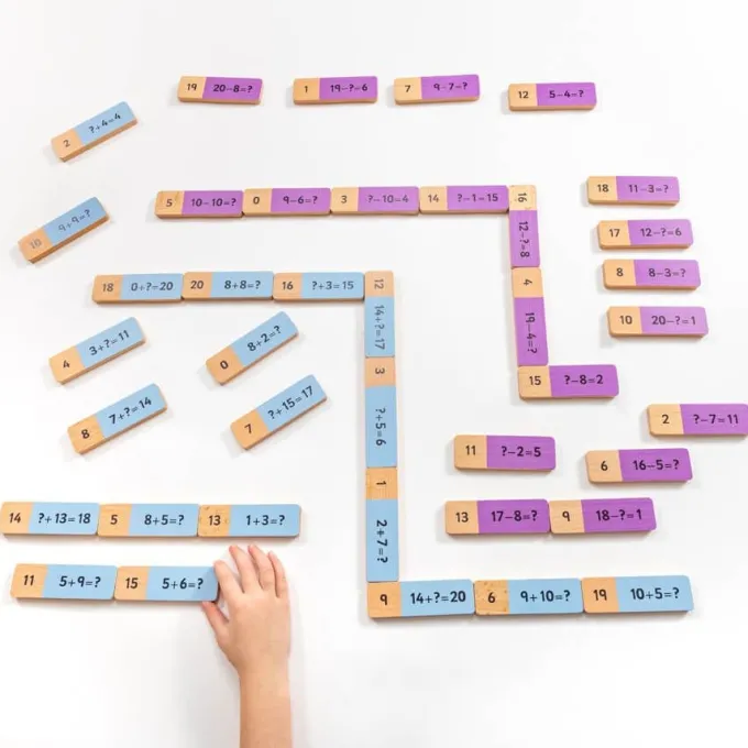Domino addizione e sottrazione