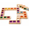 Domino dei colori traslucenti