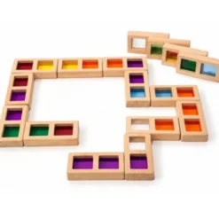 Domino dei colori traslucenti