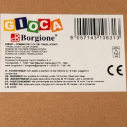 Domino dei colori traslucenti