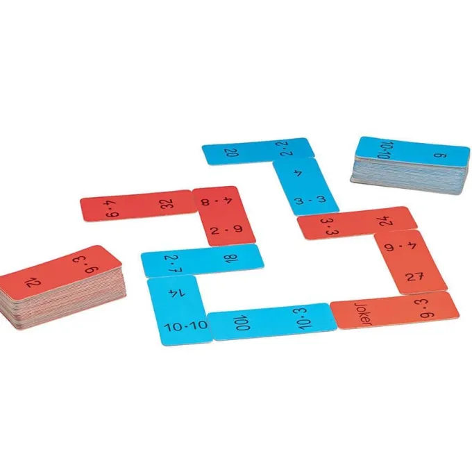 Domino moltiplicazioni ecologico 60 pezzi