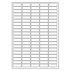 Etichette adesive stampabili 10.000 pz cm 3.7x1.4
