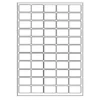 Etichette adesive stampabili 6.000 pz cm 3.7x2.3