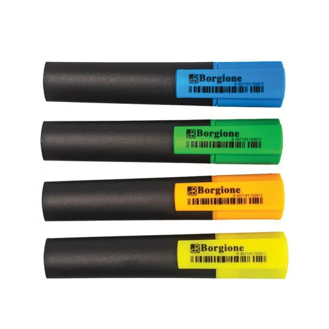 Evidenziatore borgione - 20 pezzi colori assortiti