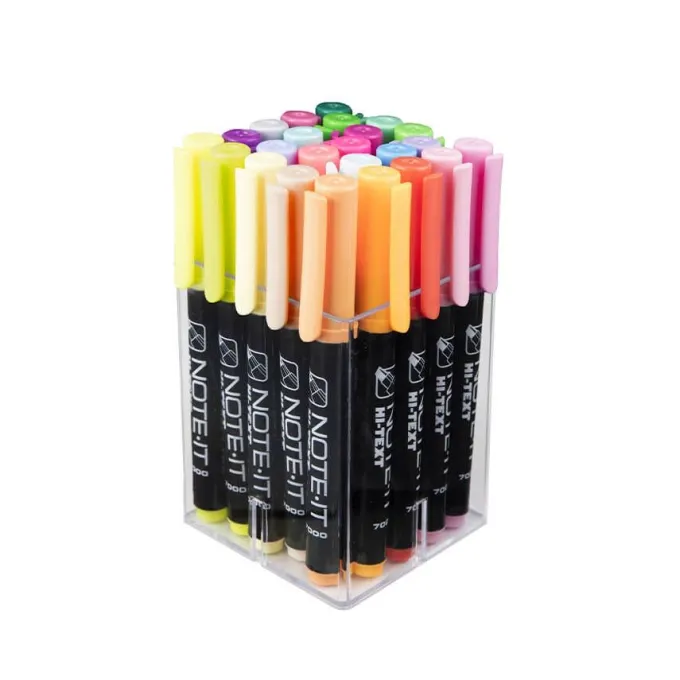 Evidenziatori hi text 24 pezzi in 24 colori