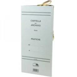 Faldone con lacci - dorso cm 18
