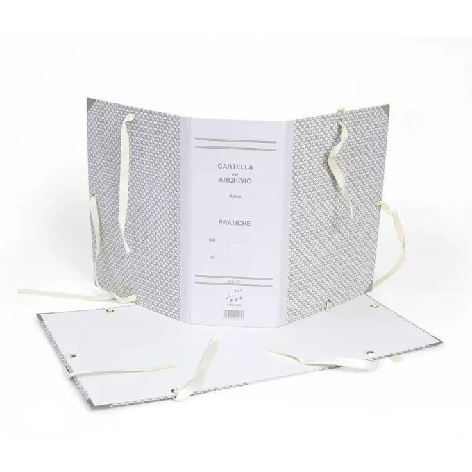 Faldone con lacci - dorso cm 12x10 pezzi
