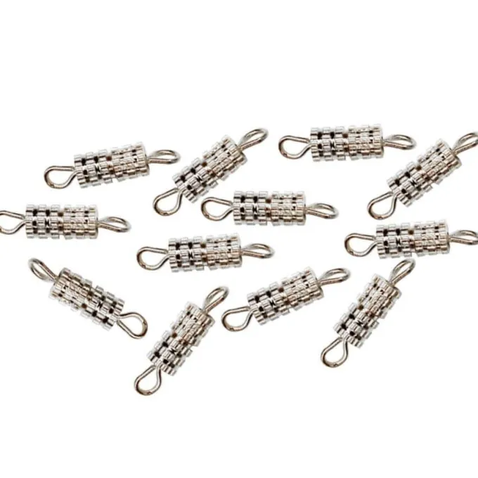 Fermagli a vite argento - 20 pezzi