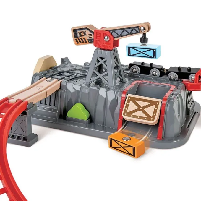 Ferrovia con contenitore