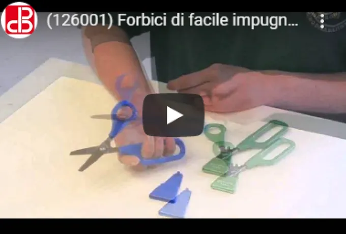 Forbici di facile impugnatura